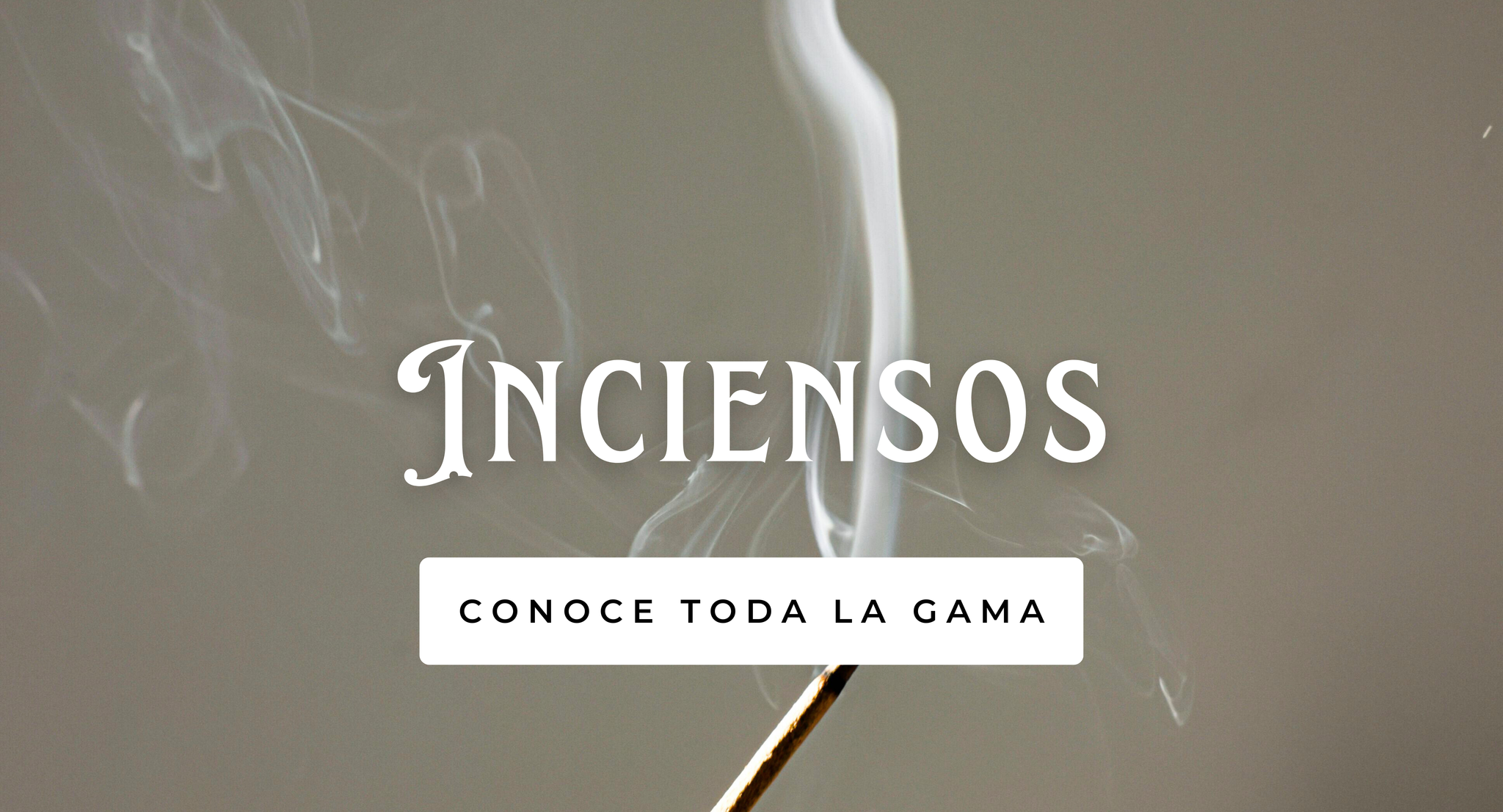 Gran selección de inciensos fabricados artesanalmente con materiales naturales