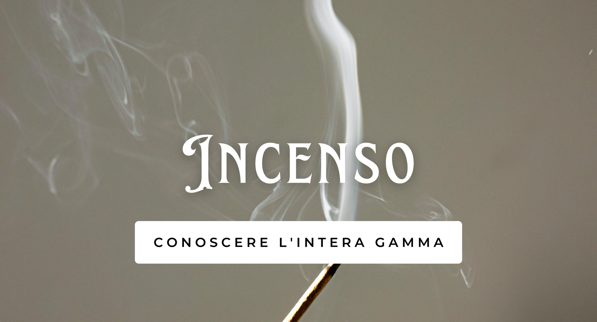 Ampia selezione di incensi fatti a mano con materiali naturali