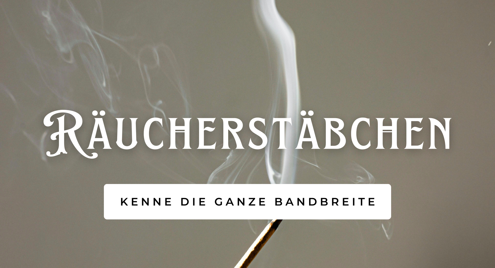 Große Auswahl an handgefertigten Räucherstäbchen aus natürlichen Materialien