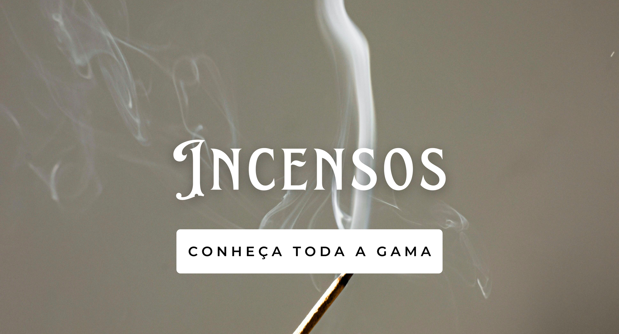 Grande seleção de incensos feitos artesanalmente com materiais naturais