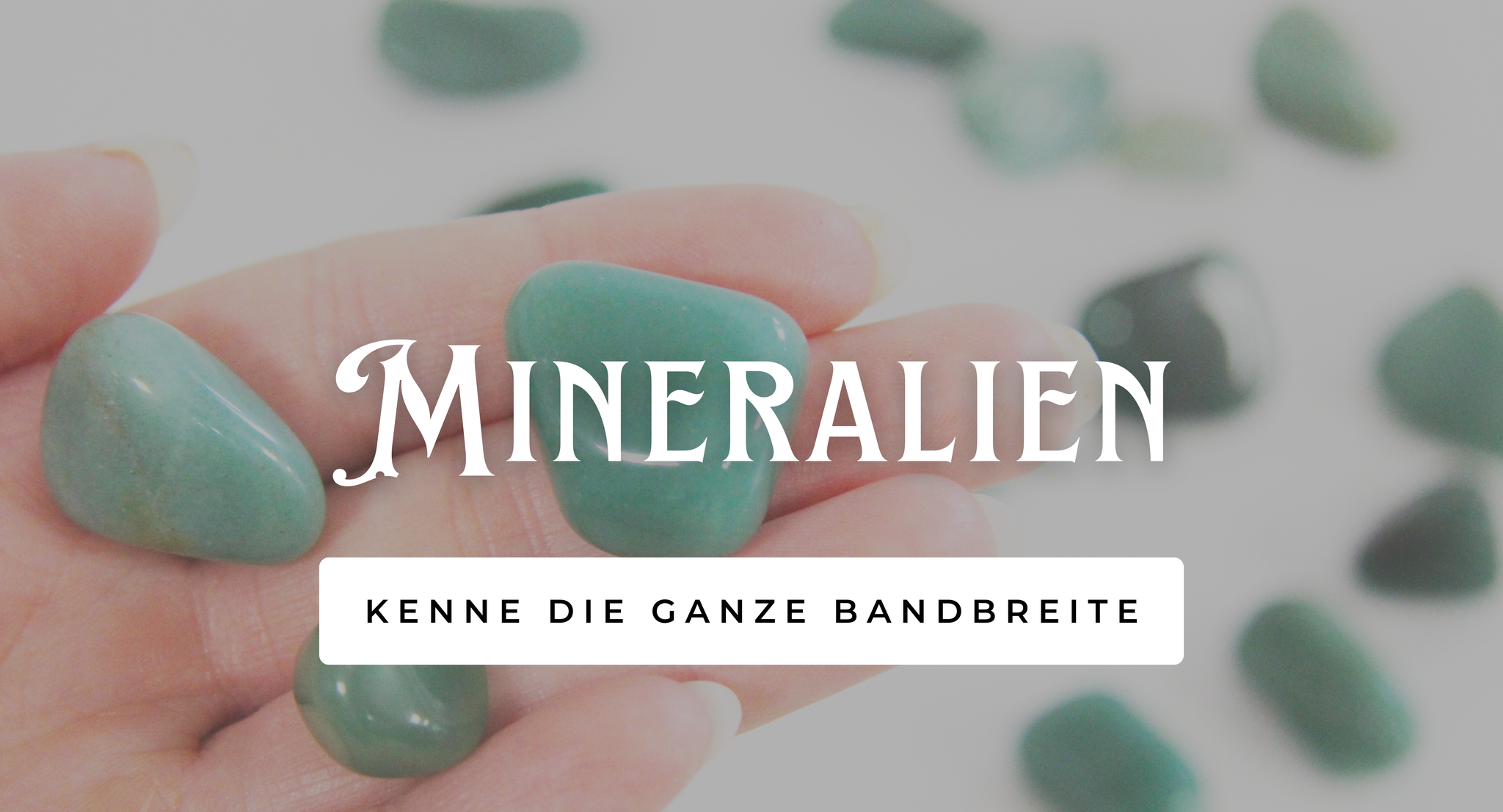 Hochwertige energetische Steine