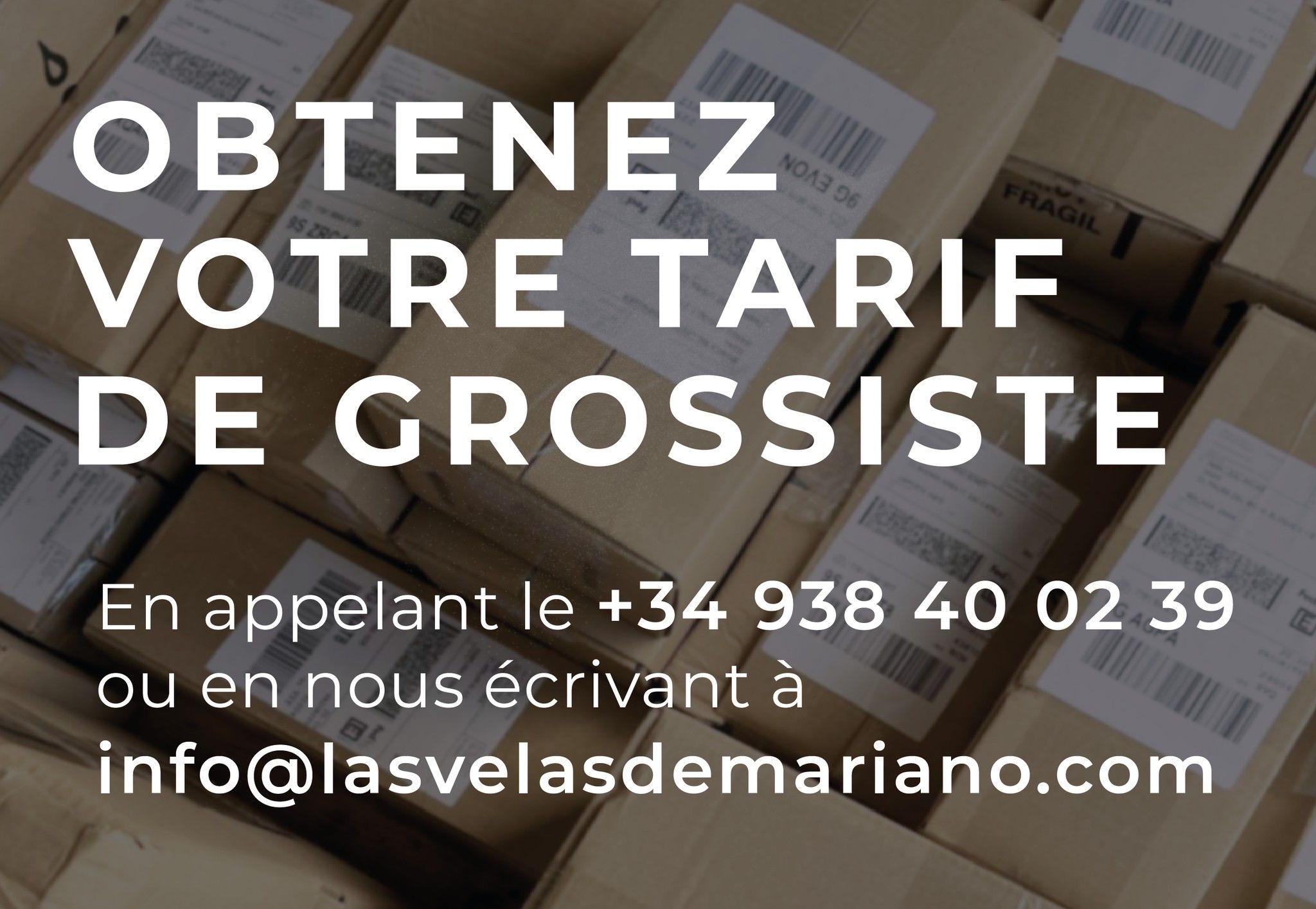 Contactez-nous pour vous informer sur la vente en gros