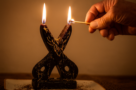 Velas Figura: el arte de preparar tus peticiones con intención y energía