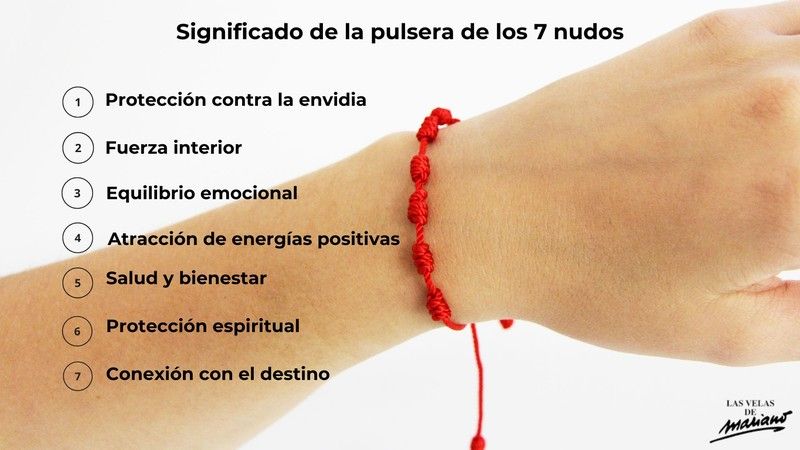 La pulsera de los 7 nudos: poder y sanación 💫