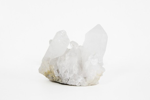 Bloc de cristal de roche naturel