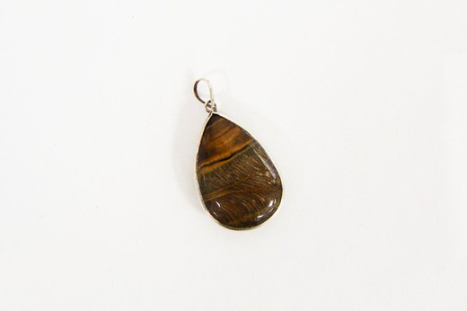 Tiger Eye Drop Pendant