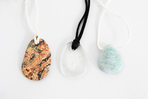 Various Mineral Necklaces