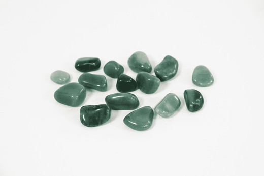 Green Quartz Tumbled Mineral 100g Bag