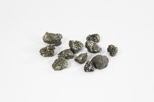 Mineral Rodado Pirita Bolsa de 100 g