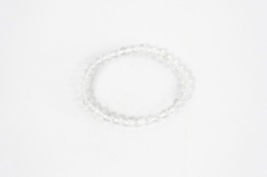 White Quartz Ball Bracelet