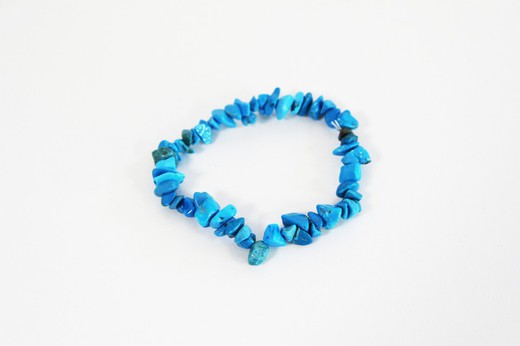 Bracciale con chip di howlite