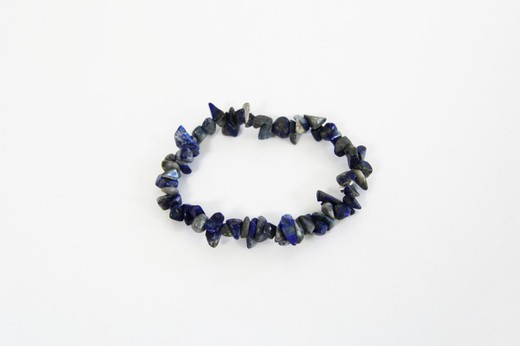 Lapislazuli-Chip-Armband