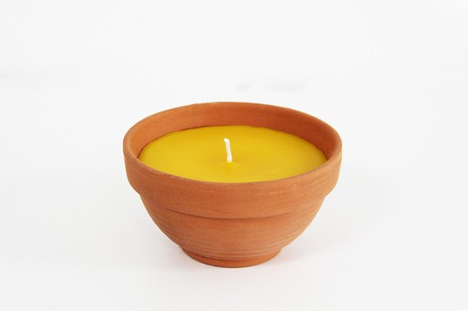 Vaso rotondo alla citronella