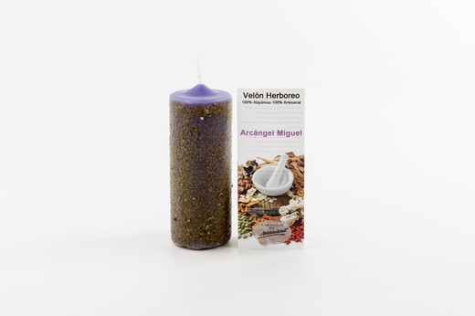 Herbal Candle Archangel Michael