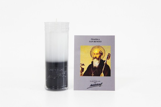 Saint Benedict Prayer Candle