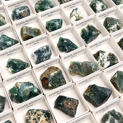 Piedra Ágata Musgo en Bruto · Brasil · Crecimiento