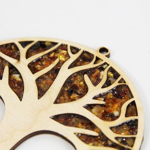 Decoració d'Ambre Arbre de la Vida