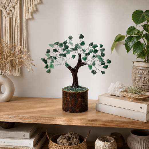 Árbol de Minerales · Aventurina Verde