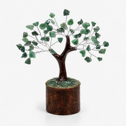 Árbol de Minerales · Aventurina Verde