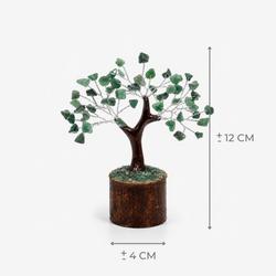 Árbol de Minerales · Aventurina Verde