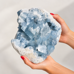 Celestine Geode from Madagascar · Divine Communication