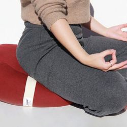 Cojín Meditación Zafu Burdeos