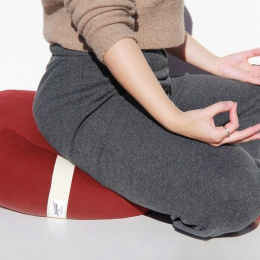 Cojín Meditación Zafu Burdeos