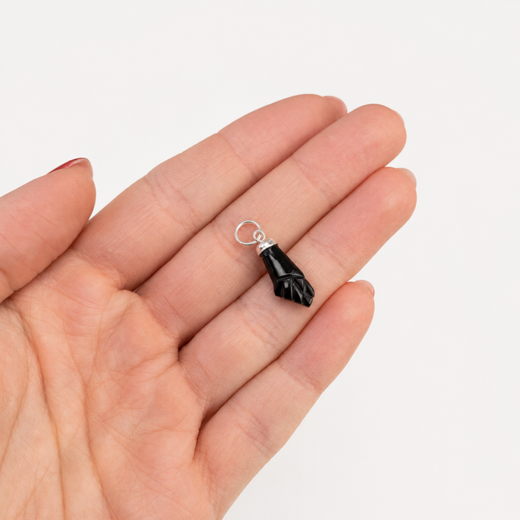 Colgante Figa de Azabache · Protección contra el Mal de Ojo