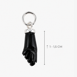 Colgante Figa de Azabache · Protección contra el Mal de Ojo