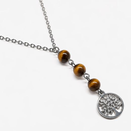 Collar Arbre de la Vida · Ull de Tigre