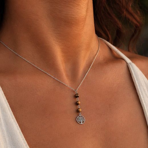 Collar Arbre de la Vida · Ull de Tigre