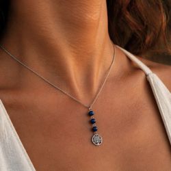 Collar Arbre de la Vida · Sodalita
