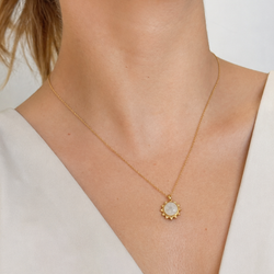 Collaret Aura Quars Rosa · Amor