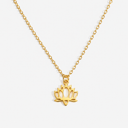 Collaret Flor de Lotus Daurat · Pau i Renaixement