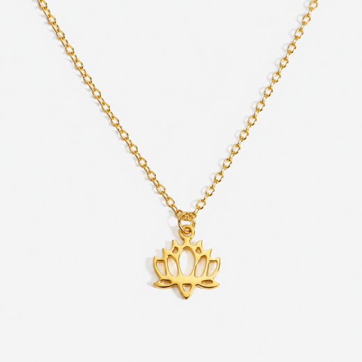 Collaret Flor de Lotus Daurat · Pau i Renaixement