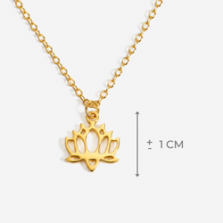 Collaret Flor de Lotus Daurat · Pau i Renaixement