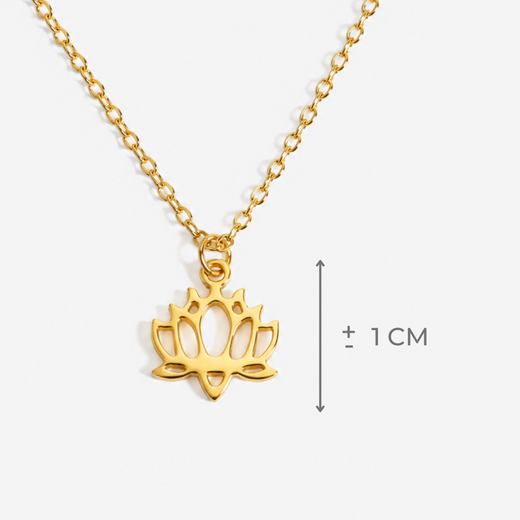 Collaret Flor de Lotus Daurat · Pau i Renaixement