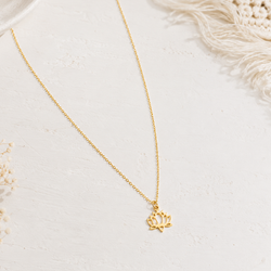 Collaret Flor de Lotus Daurat · Pau i Renaixement