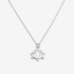 Collaret Flor de Lotus Argentat · Pau i Renaixement