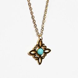 Collar Nus de Bruixa amb Turquenita