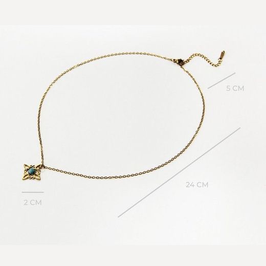Collar Nus de Bruixa amb Turquenita