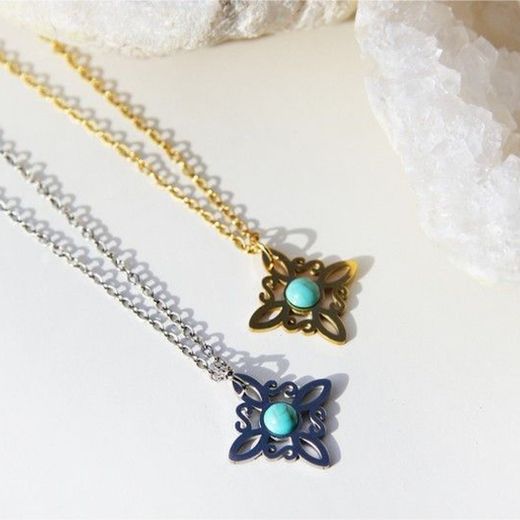 Collar Nus de Bruixa amb Turquenita