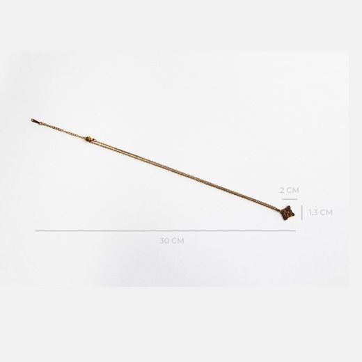 Collar Nus de Bruixa Daurat