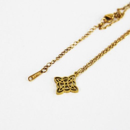 Collar Nus de Bruixa Daurat