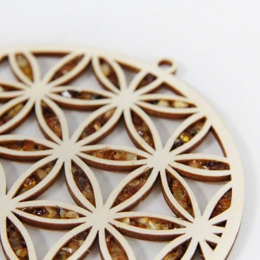 Decoració Ambre Flor de la Vida