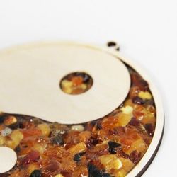 Decoració d'Ambar Yin Yang