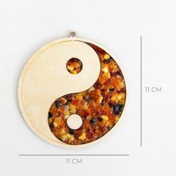 Decoració d'Ambar Yin Yang