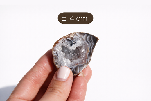 Mini Geoda de Quars Àgata
