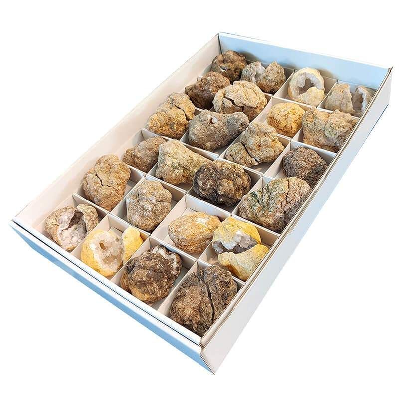 Geoda de Cuarzo de Marruecos · Mediana