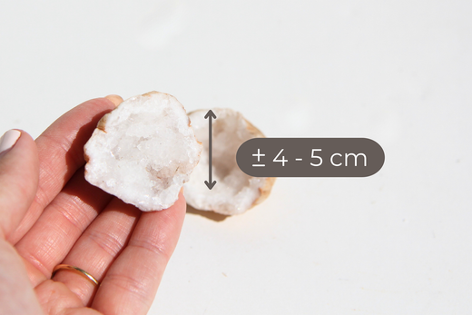 Geoda de Quars del Marroc · Petita